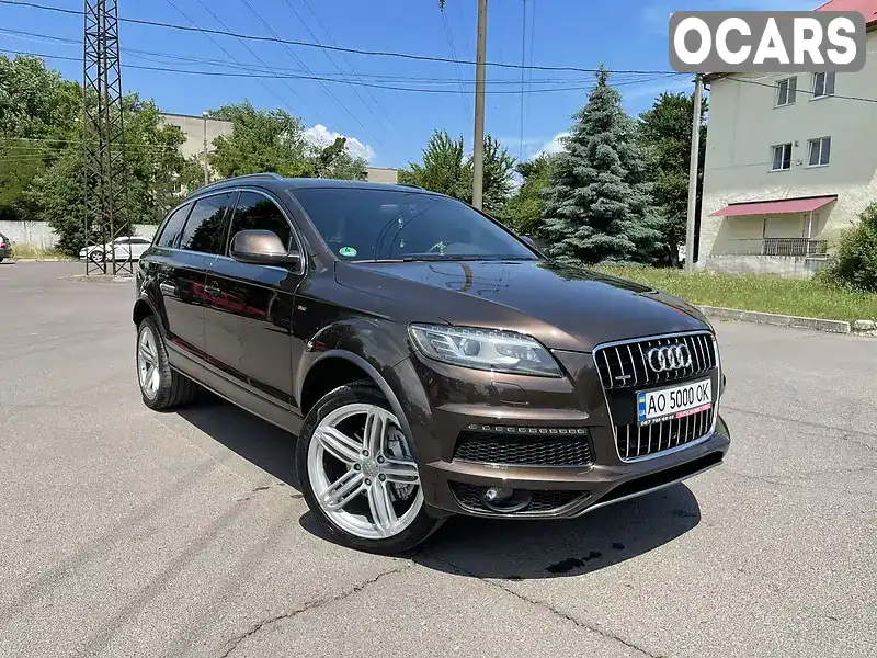 Позашляховик / Кросовер Audi Q7 2014 3 л. Автомат обл. Закарпатська, Ужгород - Фото 1/21