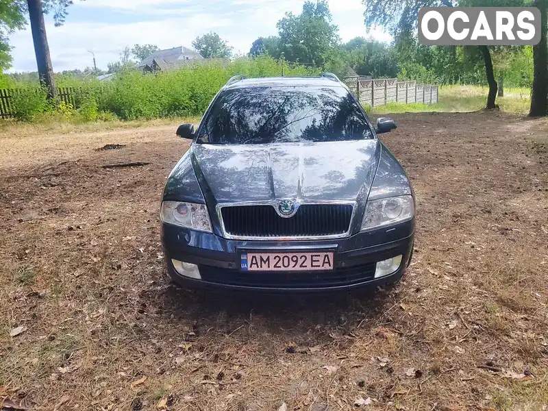 Універсал Skoda Octavia 2008 1.9 л. Ручна / Механіка обл. Житомирська, Коростень - Фото 1/17