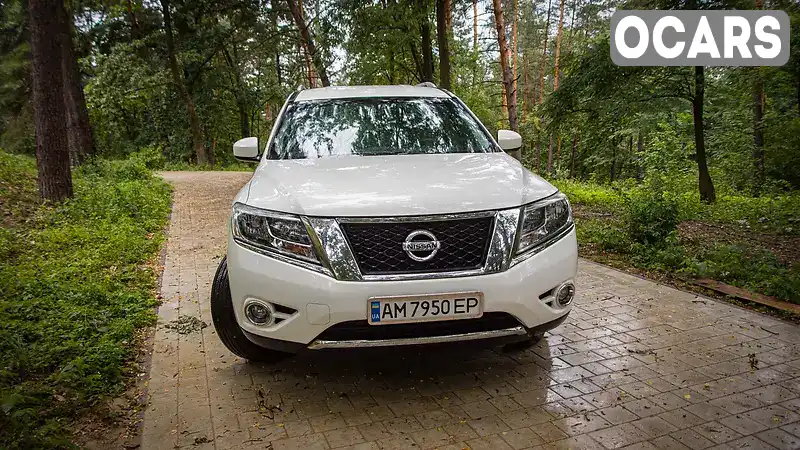 Внедорожник / Кроссовер Nissan Pathfinder 2014 2.5 л. Автомат обл. Житомирская, Житомир - Фото 1/19