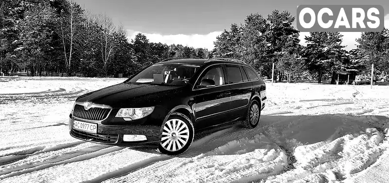 Универсал Skoda Superb 2012 2 л. Ручная / Механика обл. Волынская, Любешов - Фото 1/21