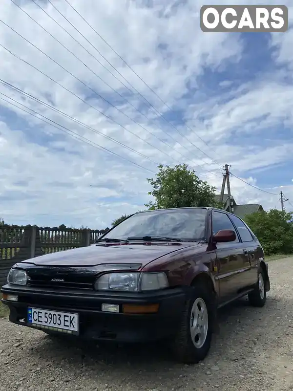 Хэтчбек Toyota Corolla 1987 1.3 л. Ручная / Механика обл. Черновицкая, Глубокая - Фото 1/11