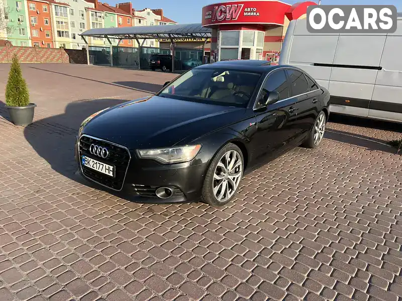 Седан Audi A6 2013 3 л. Автомат обл. Ровенская, Ровно - Фото 1/13