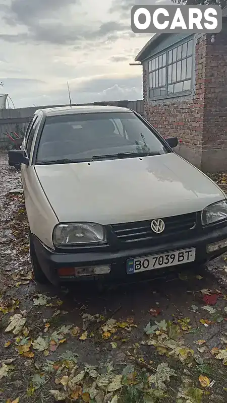 Седан Volkswagen Vento 1994 1.9 л. Ручна / Механіка обл. Тернопільська, Кременець - Фото 1/11