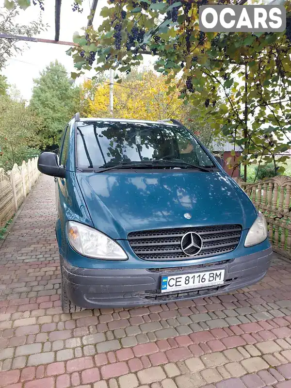 Мінівен Mercedes-Benz Vito 2007 2.1 л. Ручна / Механіка обл. Чернівецька, Чернівці - Фото 1/21