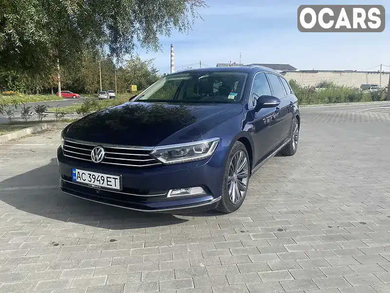 Универсал Volkswagen Passat 2016 2 л. Робот обл. Волынская, Маневичи - Фото 1/21