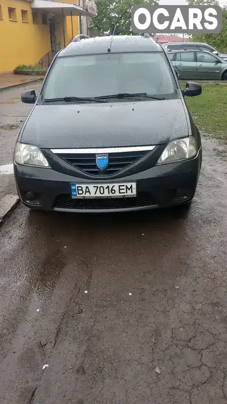 Універсал Dacia Logan 2008 1.6 л. Ручна / Механіка обл. Кіровоградська, Новоукраїнка - Фото 1/7