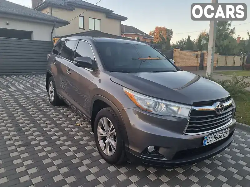 Внедорожник / Кроссовер Toyota Highlander 2015 null_content л. Автомат обл. Черкасская, Черкассы - Фото 1/21