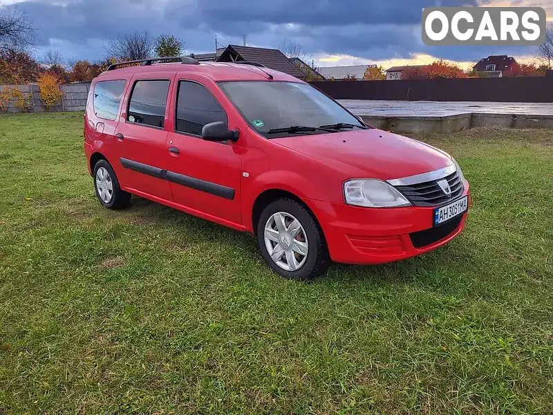 Универсал Dacia Logan MCV 2009 1.6 л. Ручная / Механика обл. Киевская, Борисполь - Фото 1/11