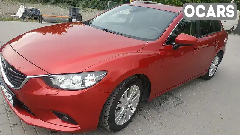 Универсал Mazda 6 2012 2.2 л. Ручная / Механика обл. Хмельницкая, Каменец-Подольский - Фото 1/12