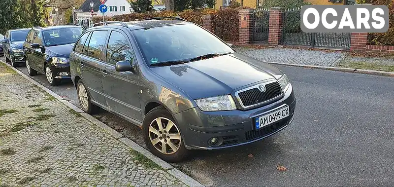 Универсал Skoda Fabia 2007 1.4 л. Ручная / Механика обл. Житомирская, Житомир - Фото 1/21