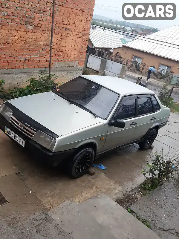 Седан ВАЗ / Lada 21099 2002 1.5 л. Ручная / Механика обл. Закарпатская, Ужгород - Фото 1/4