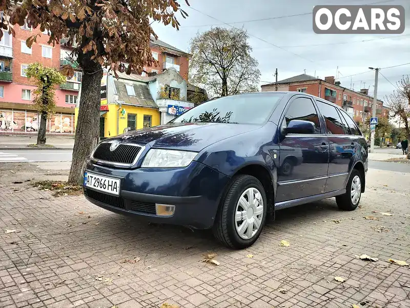 Універсал Skoda Fabia 2002 1.4 л. обл. Івано-Франківська, Коломия - Фото 1/5