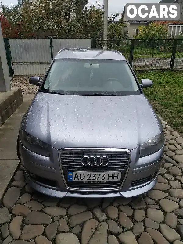 Хетчбек Audi A3 2006 1.95 л. Ручна / Механіка обл. Закарпатська, Виноградів - Фото 1/15