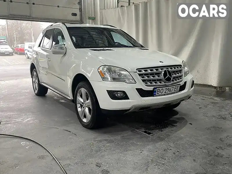 Позашляховик / Кросовер Mercedes-Benz M-Class 2010 3.5 л. Автомат обл. Тернопільська, Тернопіль - Фото 1/21