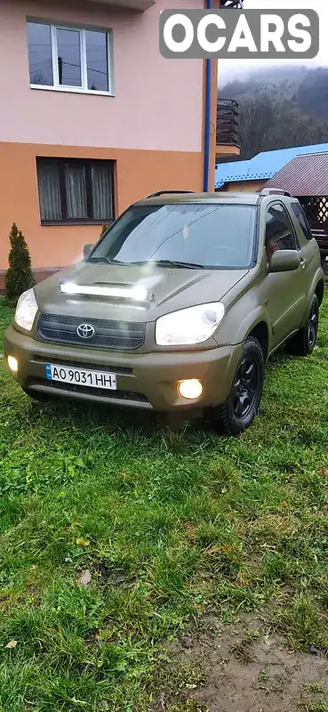 Позашляховик / Кросовер Toyota RAV4 2003 2 л. Ручна / Механіка обл. Закарпатська, Воловець - Фото 1/14