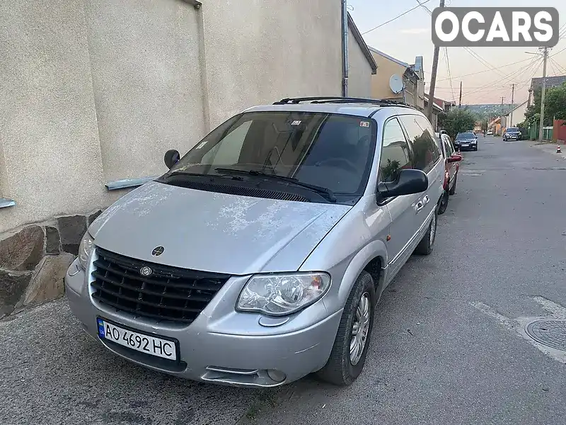 Минивэн Chrysler Grand Voyager 2007 2.8 л. Автомат обл. Закарпатская, Ужгород - Фото 1/9