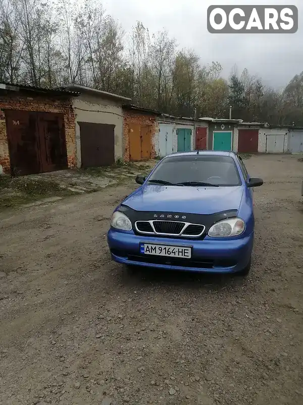 Седан Daewoo Lanos 2007 1.4 л. Ручная / Механика обл. Житомирская, Житомир - Фото 1/6