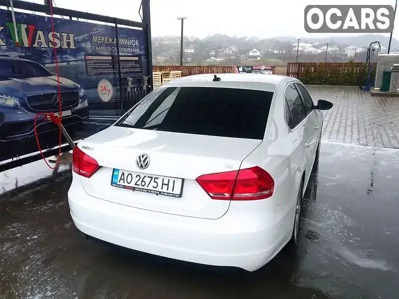 Седан Volkswagen Passat 2012 2.5 л. Автомат обл. Закарпатська, Іршава - Фото 1/10