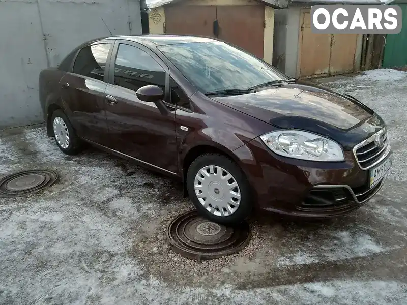 Седан Fiat Linea 2013 1.4 л. Ручна / Механіка обл. Житомирська, Житомир - Фото 1/18