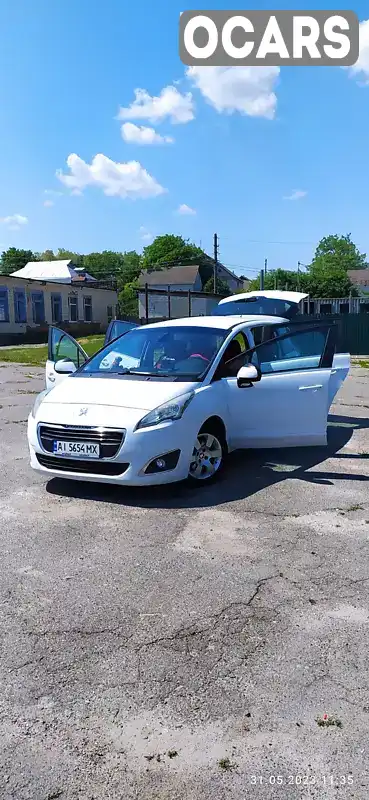 Мікровен Peugeot 5008 2014 1.6 л. Ручна / Механіка обл. Київська, Біла Церква - Фото 1/21