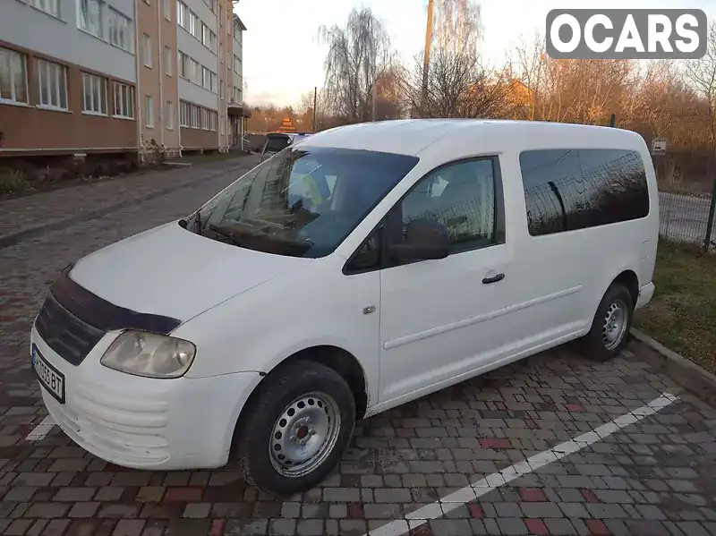 Мінівен Volkswagen Caddy 2009 1.9 л. Ручна / Механіка обл. Житомирська, Звягель - Фото 1/14