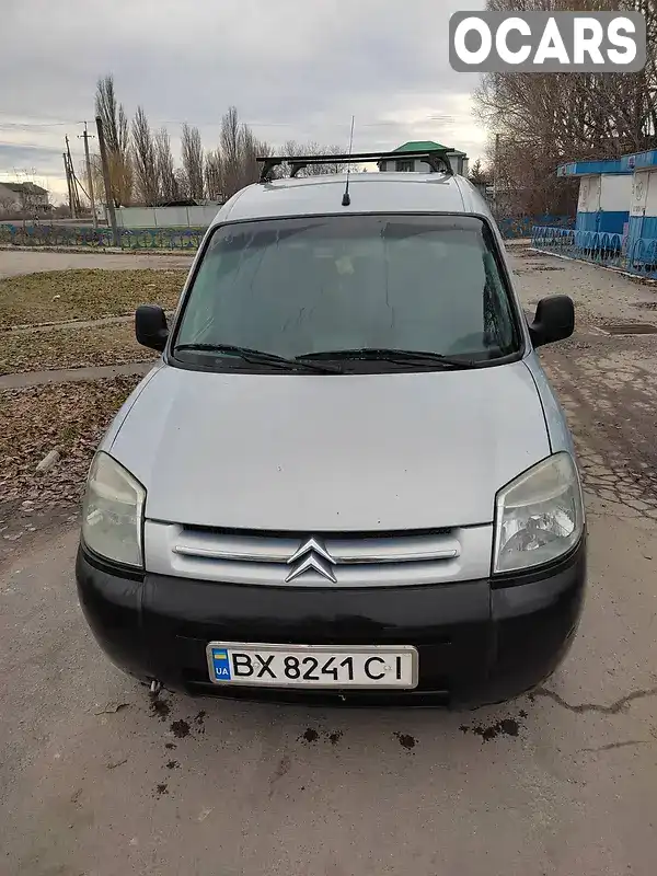 Мінівен Citroen Berlingo 2002 1.9 л. Ручна / Механіка обл. Хмельницька, Теофіполь - Фото 1/8