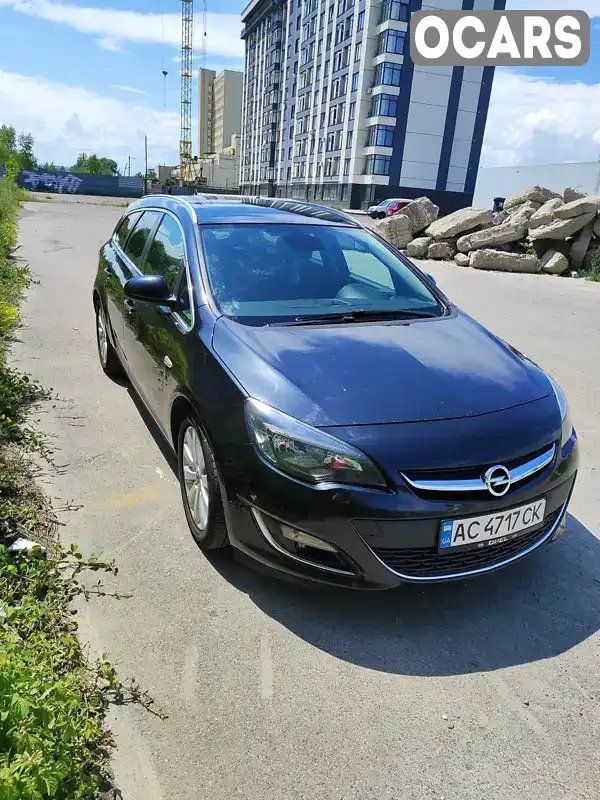 Универсал Opel Astra 2012 1.7 л. Ручная / Механика обл. Волынская, Луцк - Фото 1/17