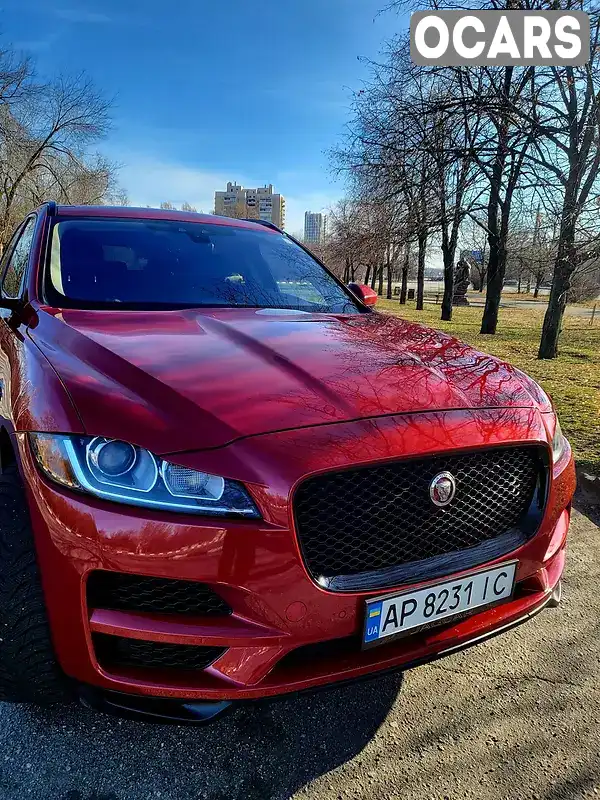 Внедорожник / Кроссовер Jaguar F-Pace 2018 2 л. Вариатор обл. Запорожская, Запорожье - Фото 1/20