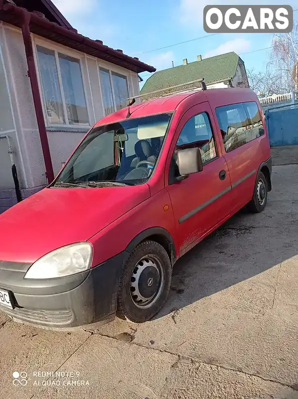 Мінівен Opel Combo 2002 1.7 л. Ручна / Механіка обл. Тернопільська, Бучач - Фото 1/4