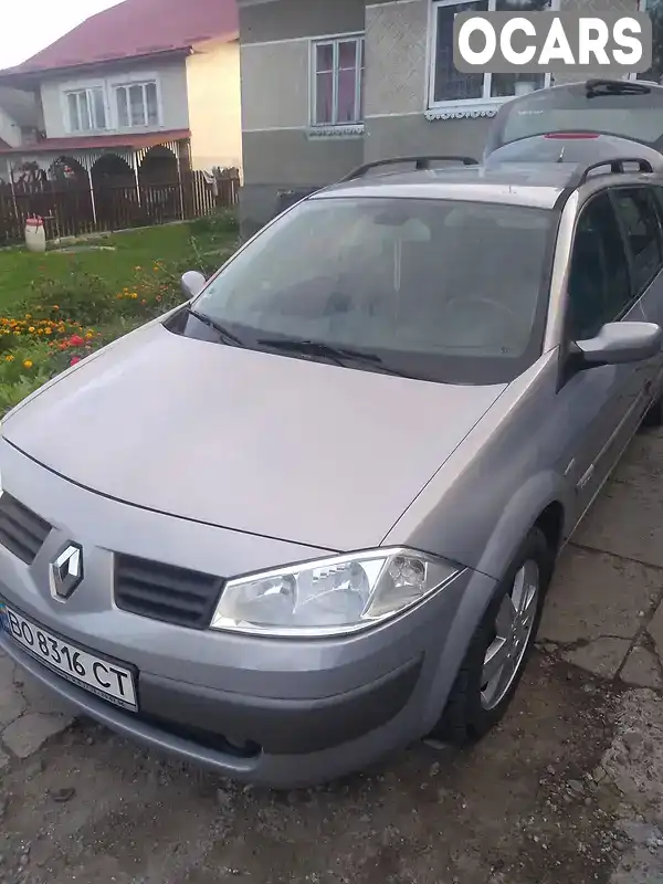 Универсал Renault Megane 2004 1.6 л. обл. Тернопольская, Монастыриска - Фото 1/4