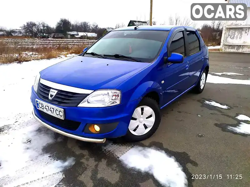 Седан Dacia Logan 2008 1.6 л. Ручная / Механика обл. Черниговская, Мена - Фото 1/14