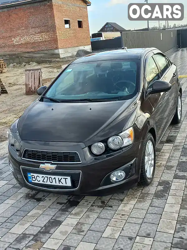 Седан Chevrolet Sonic 2014 1.8 л. Автомат обл. Львівська, Львів - Фото 1/11