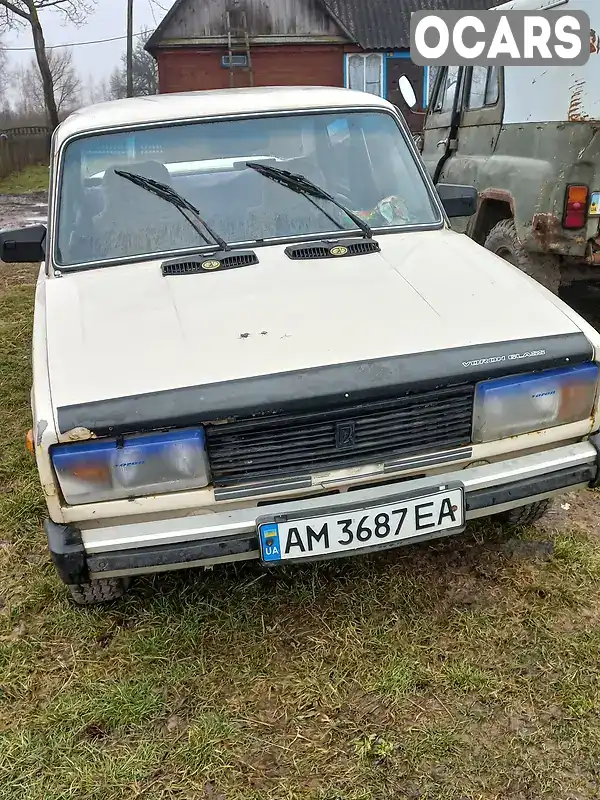 Седан ВАЗ / Lada 2105 1989 1.3 л. Ручна / Механіка обл. Житомирська, Олевськ - Фото 1/6