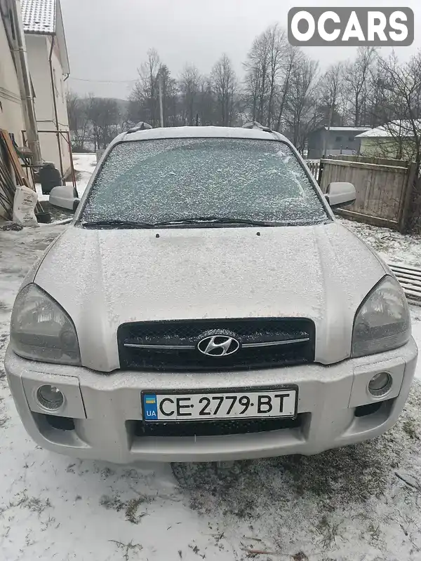 Внедорожник / Кроссовер Hyundai Tucson 2005 2 л. Ручная / Механика обл. Черновицкая, Черновцы - Фото 1/7