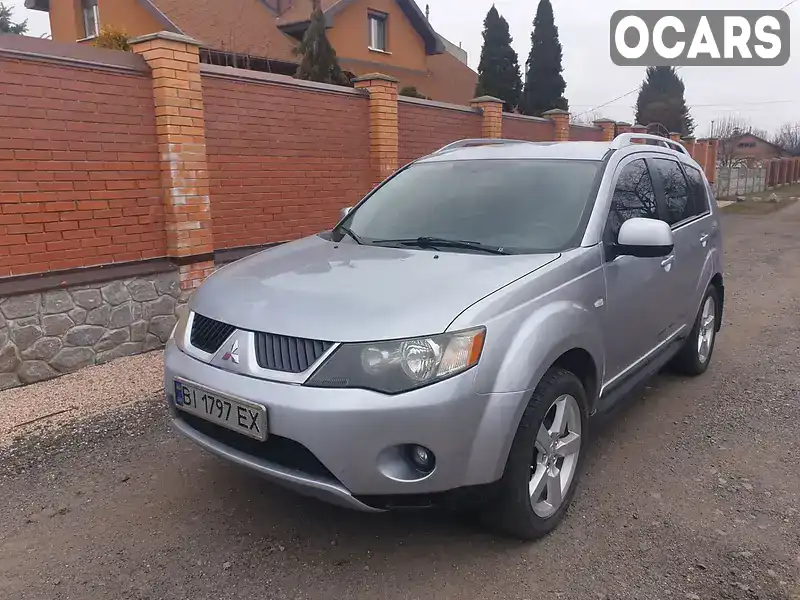 Позашляховик / Кросовер Mitsubishi Outlander 2009 2.4 л. Ручна / Механіка обл. Полтавська, Полтава - Фото 1/12