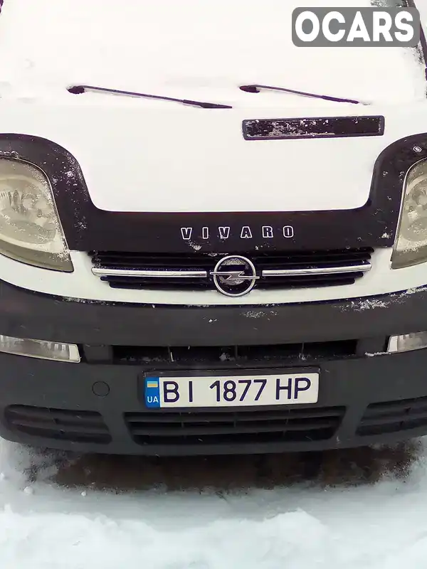 Мінівен Opel Vivaro 2002 1.9 л. Ручна / Механіка обл. Чернігівська, Ічня - Фото 1/14