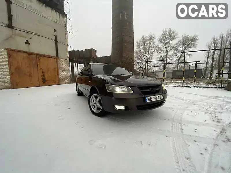 Седан Hyundai Sonata 2006 2.4 л. Автомат обл. Донецкая, Мирноград (Димитров) - Фото 1/11