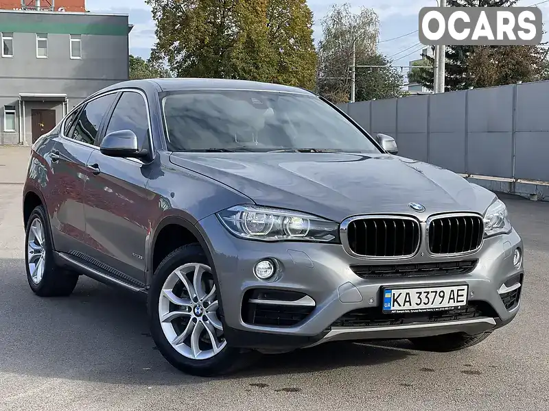 Внедорожник / Кроссовер BMW X6 2015 2.98 л. Автомат обл. Киевская, Киев - Фото 1/21