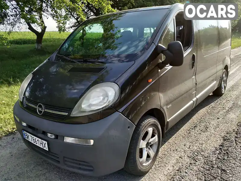 Мінівен Opel Vivaro 2004 1.9 л. Ручна / Механіка обл. Сумська, Конотоп - Фото 1/6