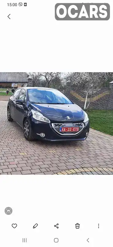 Хэтчбек Peugeot 208 2012 1.4 л. Автомат обл. Ивано-Франковская, Коломыя - Фото 1/21