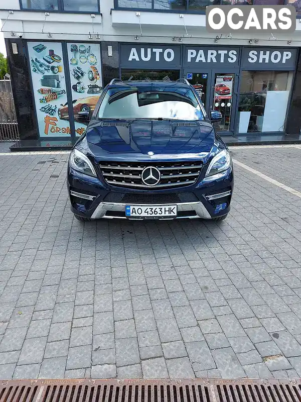 Внедорожник / Кроссовер Mercedes-Benz M-Class 2014 3 л. Автомат обл. Закарпатская, Тячев - Фото 1/6