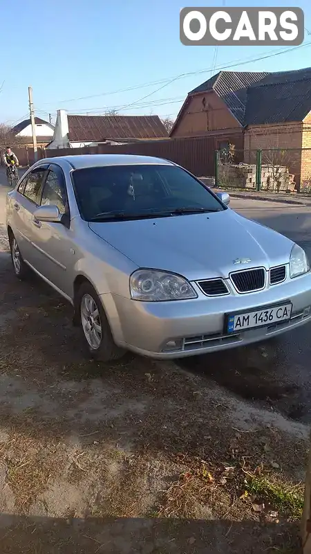 Седан Chevrolet Lacetti 2008 1.8 л. Ручна / Механіка обл. Житомирська, Бердичів - Фото 1/6