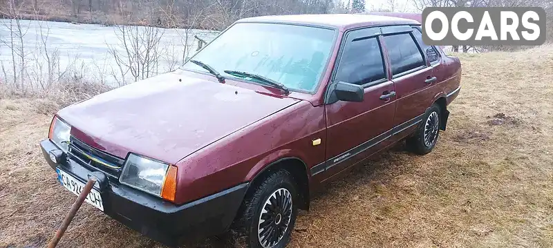 Седан ВАЗ / Lada 21099 2007 1.5 л. Ручна / Механіка обл. Черкаська, Умань - Фото 1/8