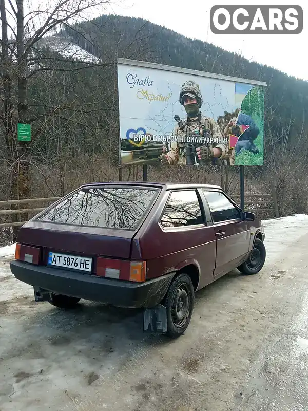 Хэтчбек ВАЗ / Lada 2108 1993 1.3 л. Ручная / Механика обл. Ивано-Франковская, Верховина - Фото 1/21