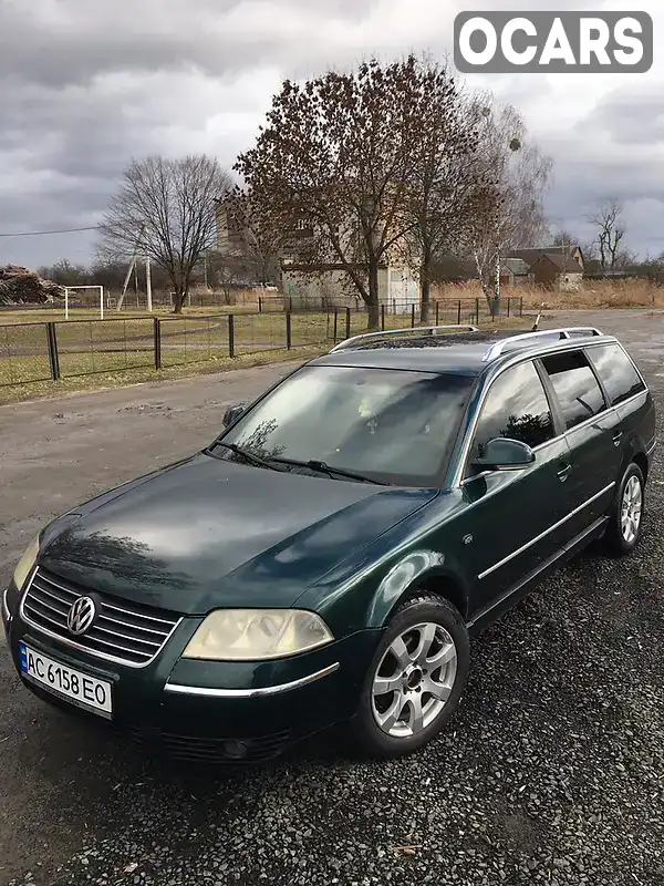 Універсал Volkswagen Passat 2001 1.9 л. Автомат обл. Волинська, Камінь-Каширський - Фото 1/17