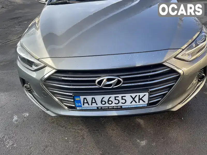 Седан Hyundai Elantra 2018 1.6 л. Автомат обл. Київська, Київ - Фото 1/19