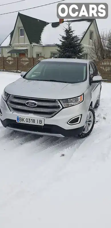 Позашляховик / Кросовер Ford Edge 2016 2 л. Автомат обл. Рівненська, Млинів - Фото 1/21