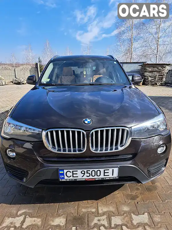 Внедорожник / Кроссовер BMW X3 2015 2 л. Автомат обл. Черновицкая, Черновцы - Фото 1/9