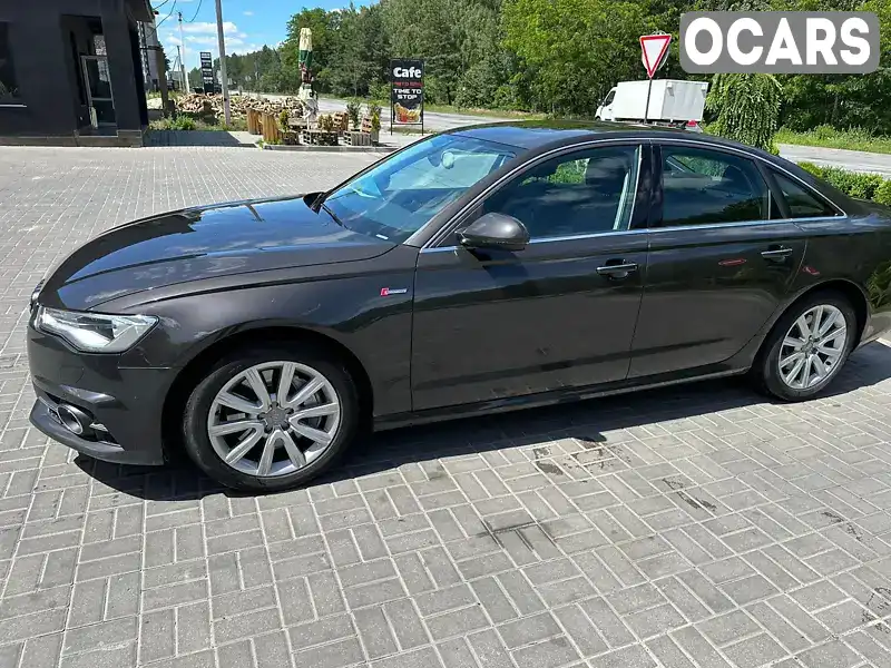 Седан Audi A6 2014 3 л. Автомат обл. Хмельницкая, Славута - Фото 1/14
