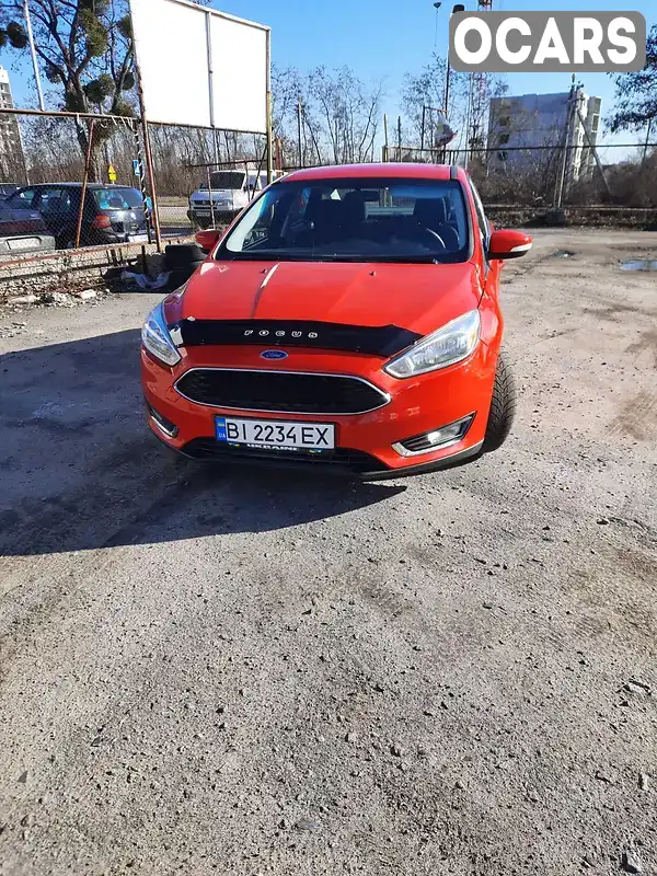 Седан Ford Focus 2016 2 л. Автомат обл. Полтавская, Полтава - Фото 1/21